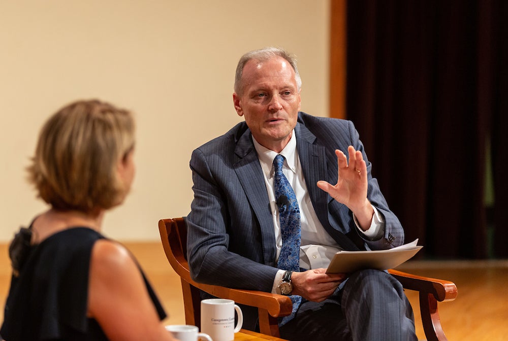 Jack Marshall speaks with Katie Couric