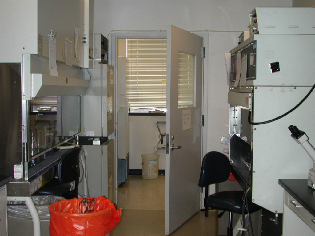 View of laboratory