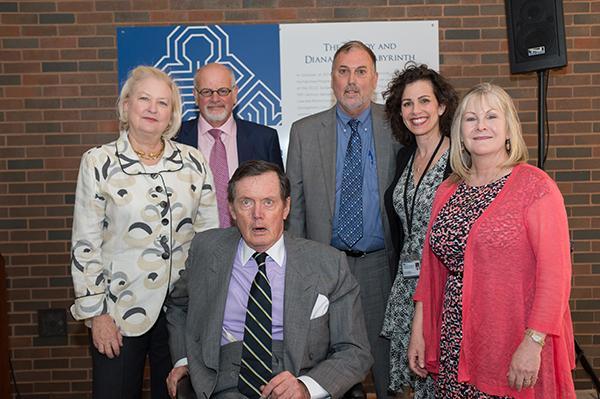 Freddy and Diana Prince were present to celebrate the official opening of the labyrinth dedicated in their name. 