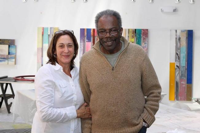 Susan Goldman and Sam Gilliam