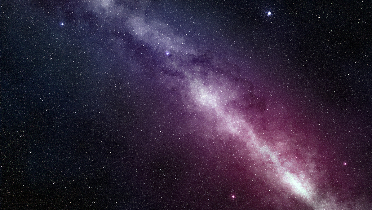 A view of the Milky Way galaxy