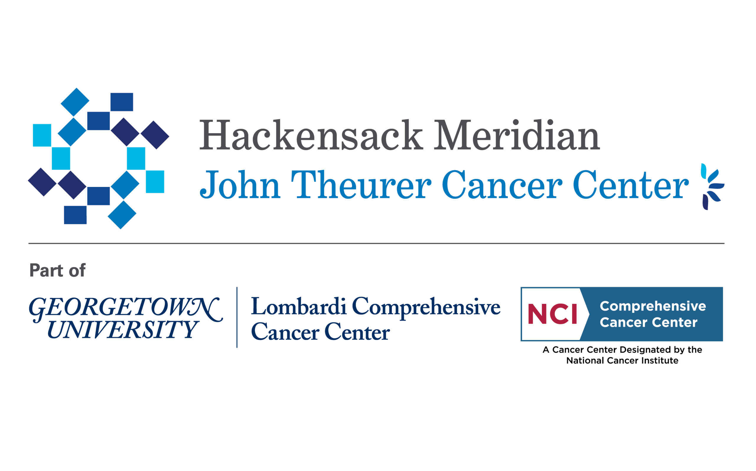 HMH/JTCC logo with Georgetown Lombardi logo and NCI logo