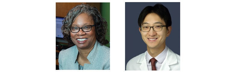 Drs. Lucile Adams-Campbell and Chul Kim