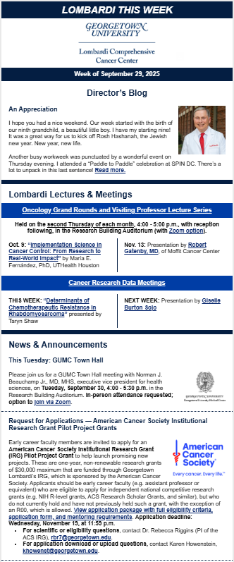 Thumbnail of current newsletter issue for decorative purposes