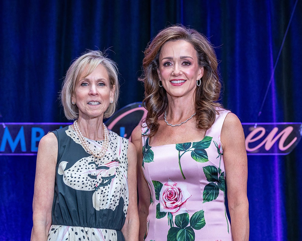 Meredith LaPier and Jennifer Bognet stand side by side
