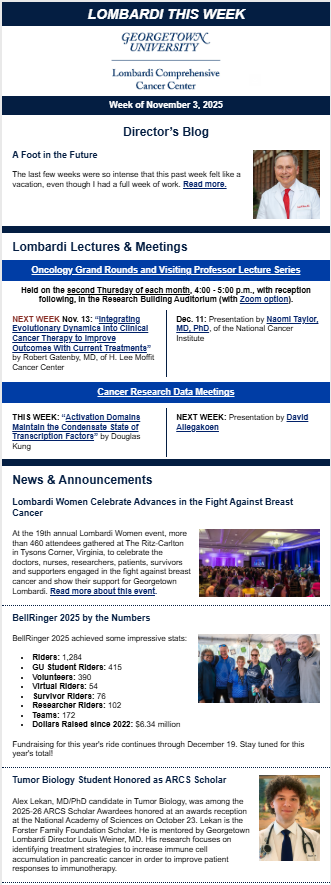 Thumbnail of current newsletter issue for decorative purposes