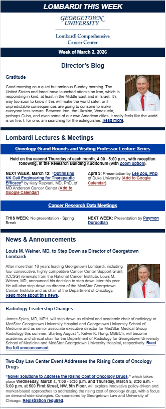 Thumbnail of current newsletter issue for decorative purposes