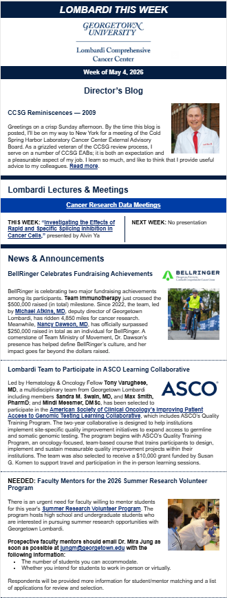 Thumbnail of Lombardi This Week newsletter for decorative purposes